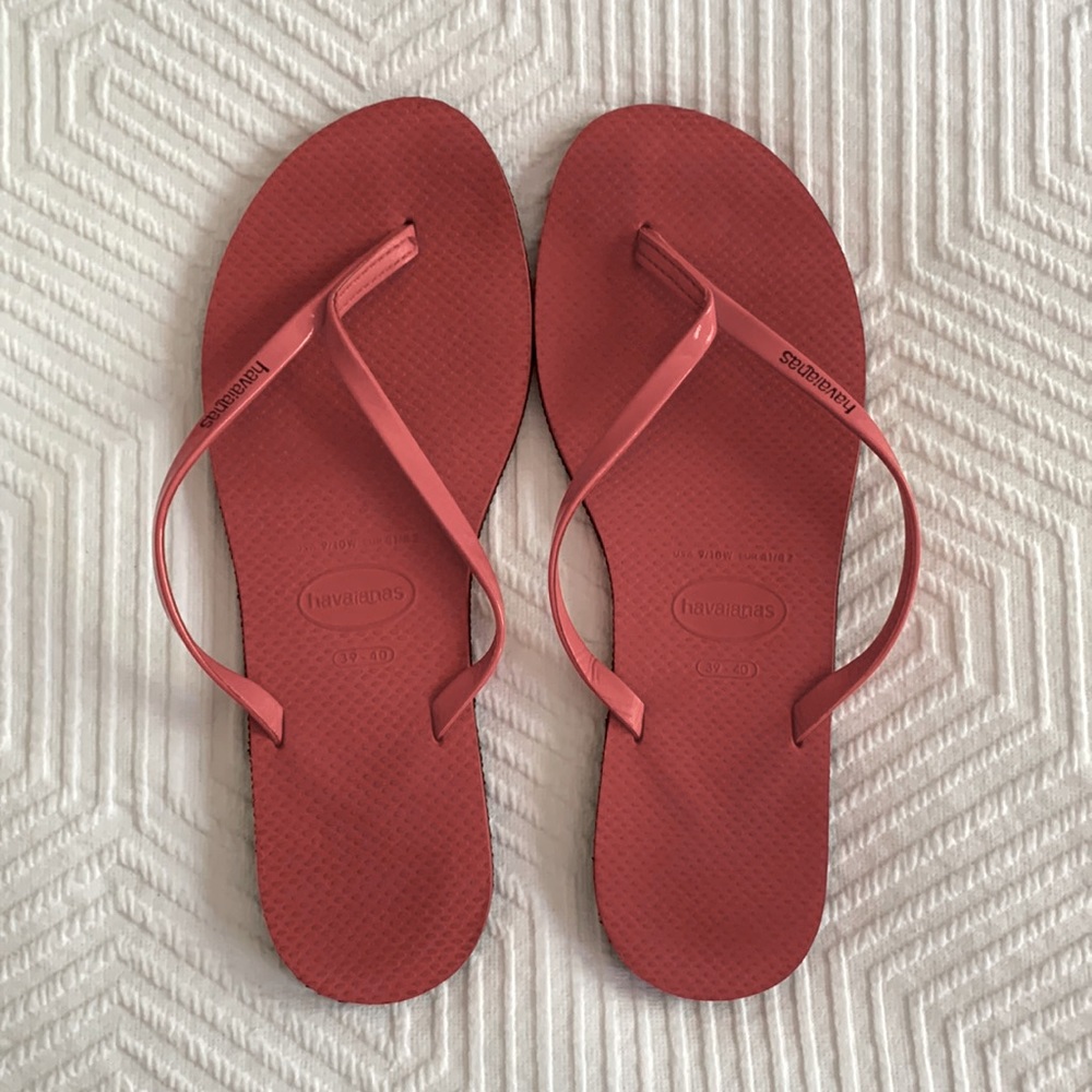 Havaianas Womens ‘You’ flip-flop Coral Size 9/10W